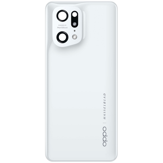 Tampa da Bateria Oppo Find X5 Pro, Branco (Ceramic White), Swap 4150008