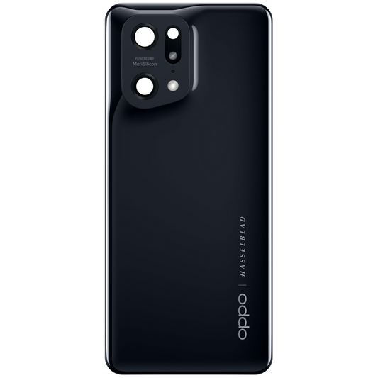 Tampa da Bateria Oppo Find X5 Pro, Preto (Ceramic Black), Swap 4150009