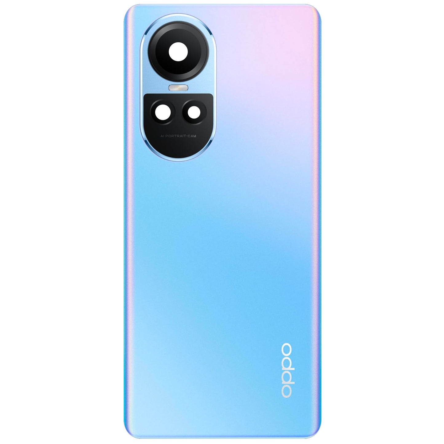 Cobertura da bateria Oppo Reno10, azul (azul gelo), Service Pack 621033000093 