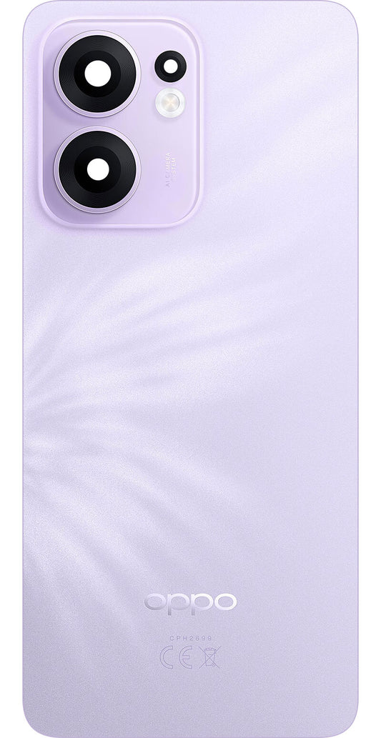 Oppo Reno13 FS 5G / Reno13 F Battery Cover, Purple (Plume Purple), Service Pack 621033000499