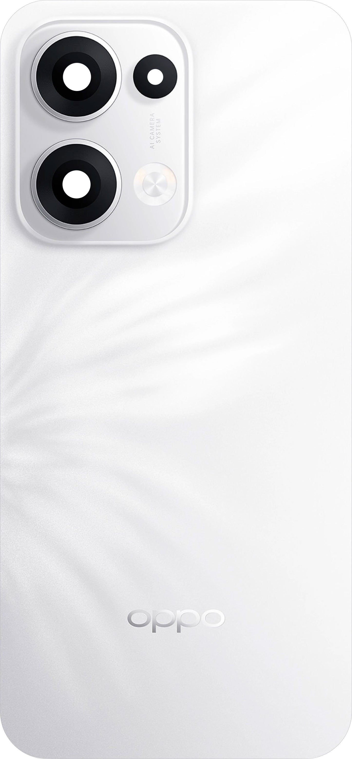 Capa de Bateria Oppo Reno13, Branco (Plume White), Service Pack 621033000484