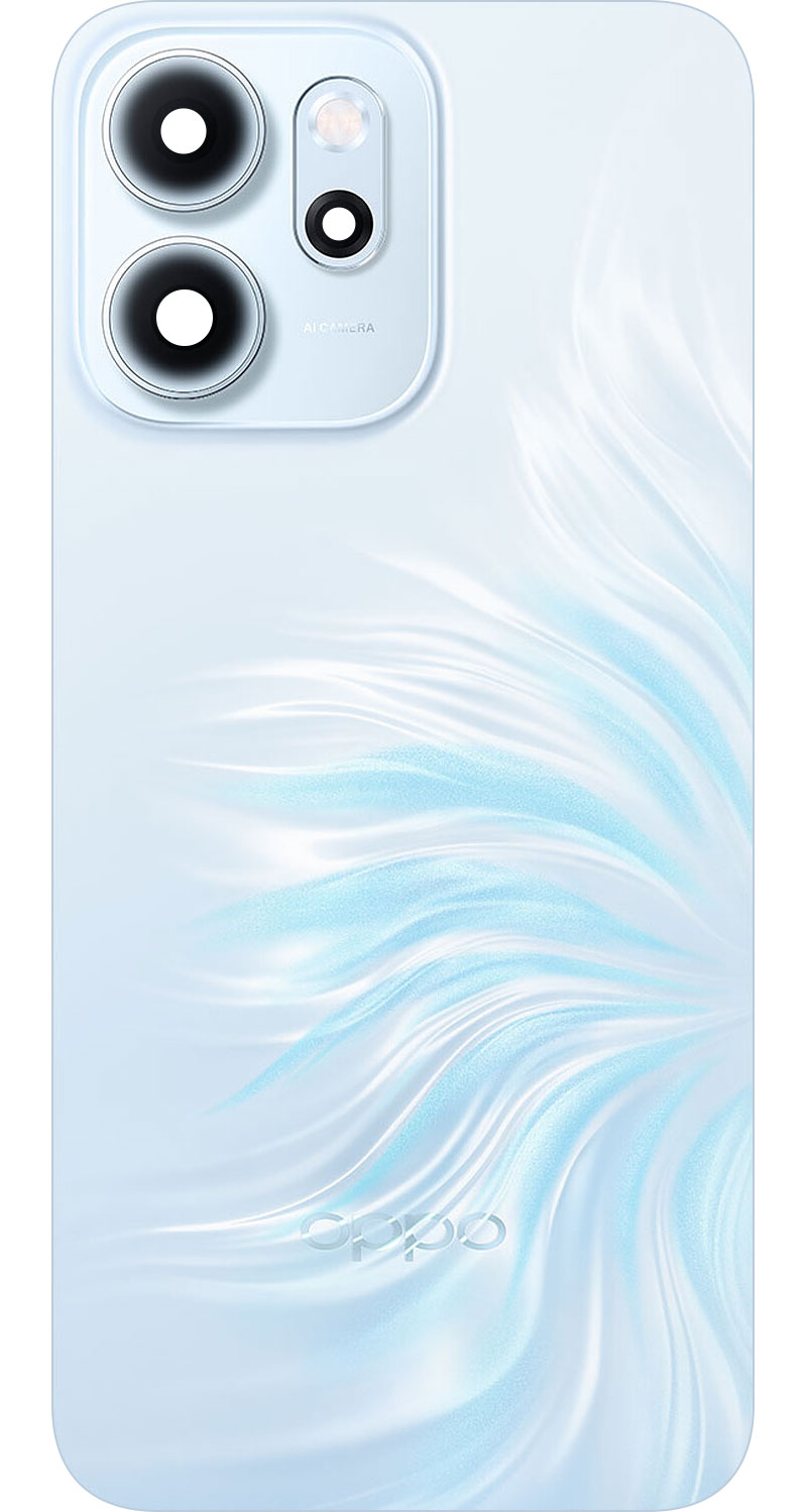Tampa da Bateria Oppo Reno14 FS 5G / Reno14 F, Azul (Opal Blue), Service Pack 621033000680
