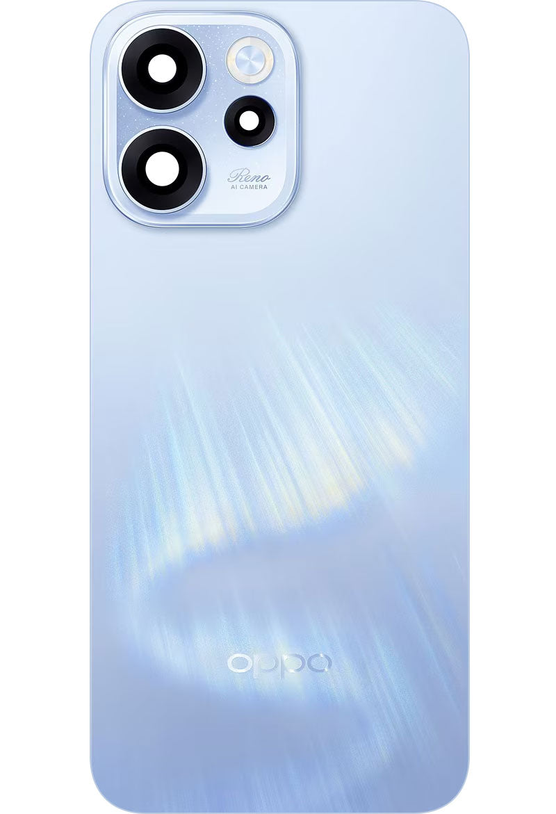 Tampa da Bateria Oppo Reno15 F, Azul (Aurora Blue), Service Pack 621033000917