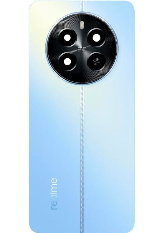 Capa de Bateria Realme 12 4G, Azul (Skyline Silver), Pacote de Serviço 621033000305