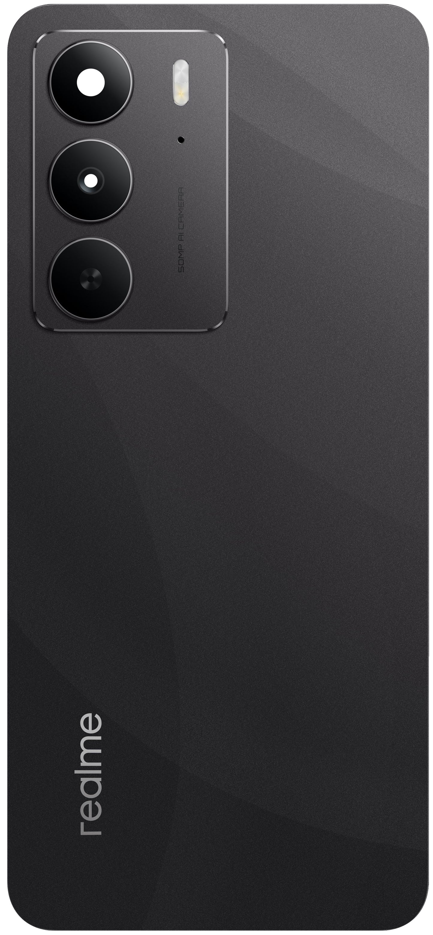 Realme C75 5G Battery Cover, Black (Storm Black), Service Pack 621033000438