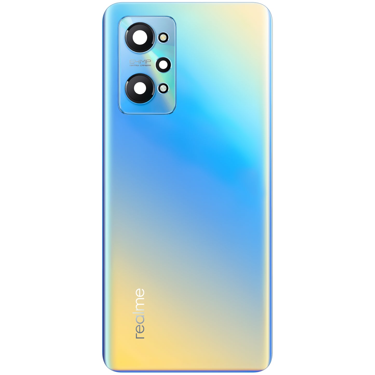 Cobertura da bateria Realme GT Neo2, azul (azul Neo), Service Pack 4908697 