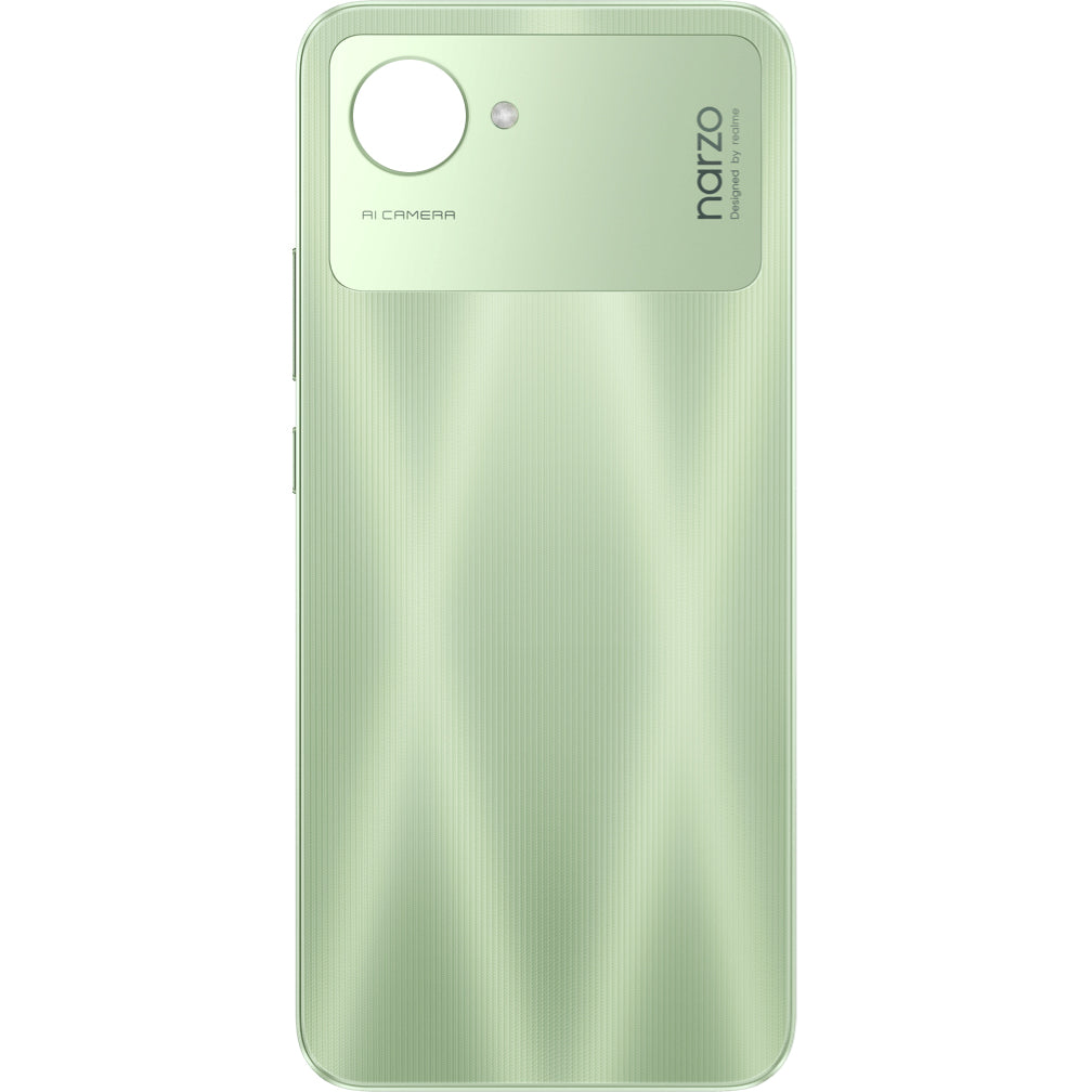 Tampa da bateria Realme Narzo 50i Prime, verde menta, embalagem de serviço 4712147 