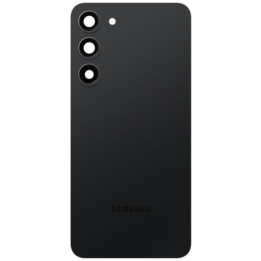 Tampa da bateria Samsung Galaxy S23+ S916, preto (Phantom Black), pacote de manutenção GH82-30388A