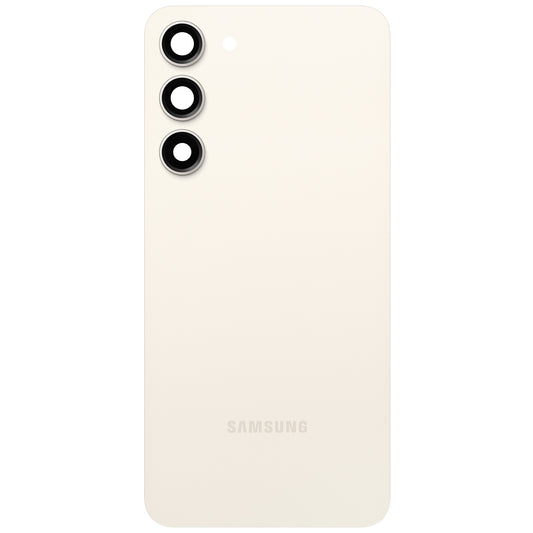 Tampa da Bateria Samsung Galaxy S23+ S916, Creme, Service Pack GH82-30388B