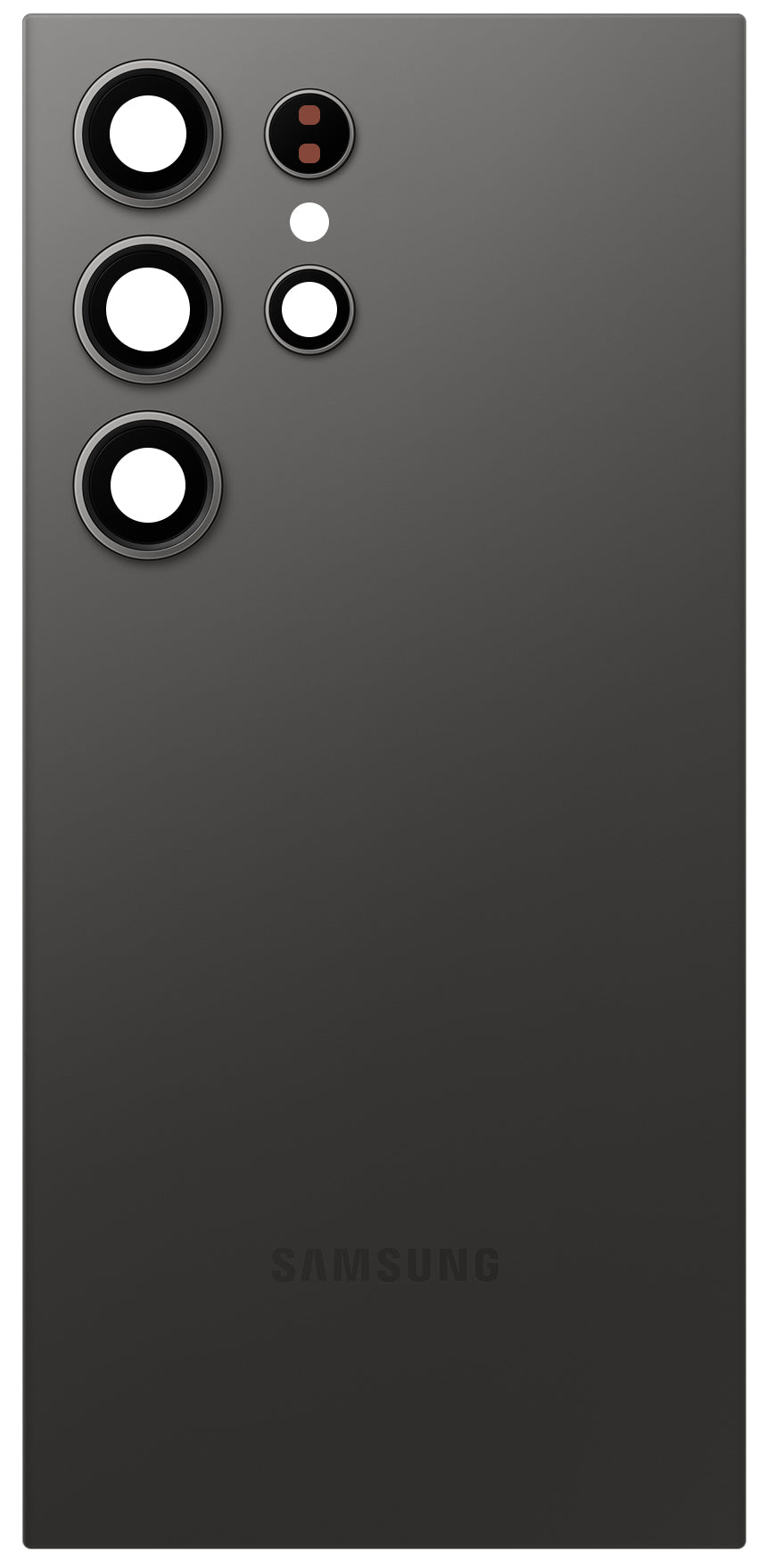 Tampa da Bateria Samsung Galaxy S24 Ultra S928, Preto (Titanium Black), Service Pack GH82-33349B