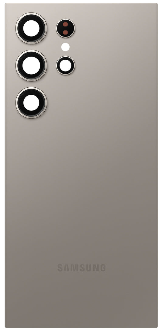 Capa de Bateria Samsung Galaxy S24 Ultra S928, Cinzento (Titanium Gray), Service Pack GH82-33349A