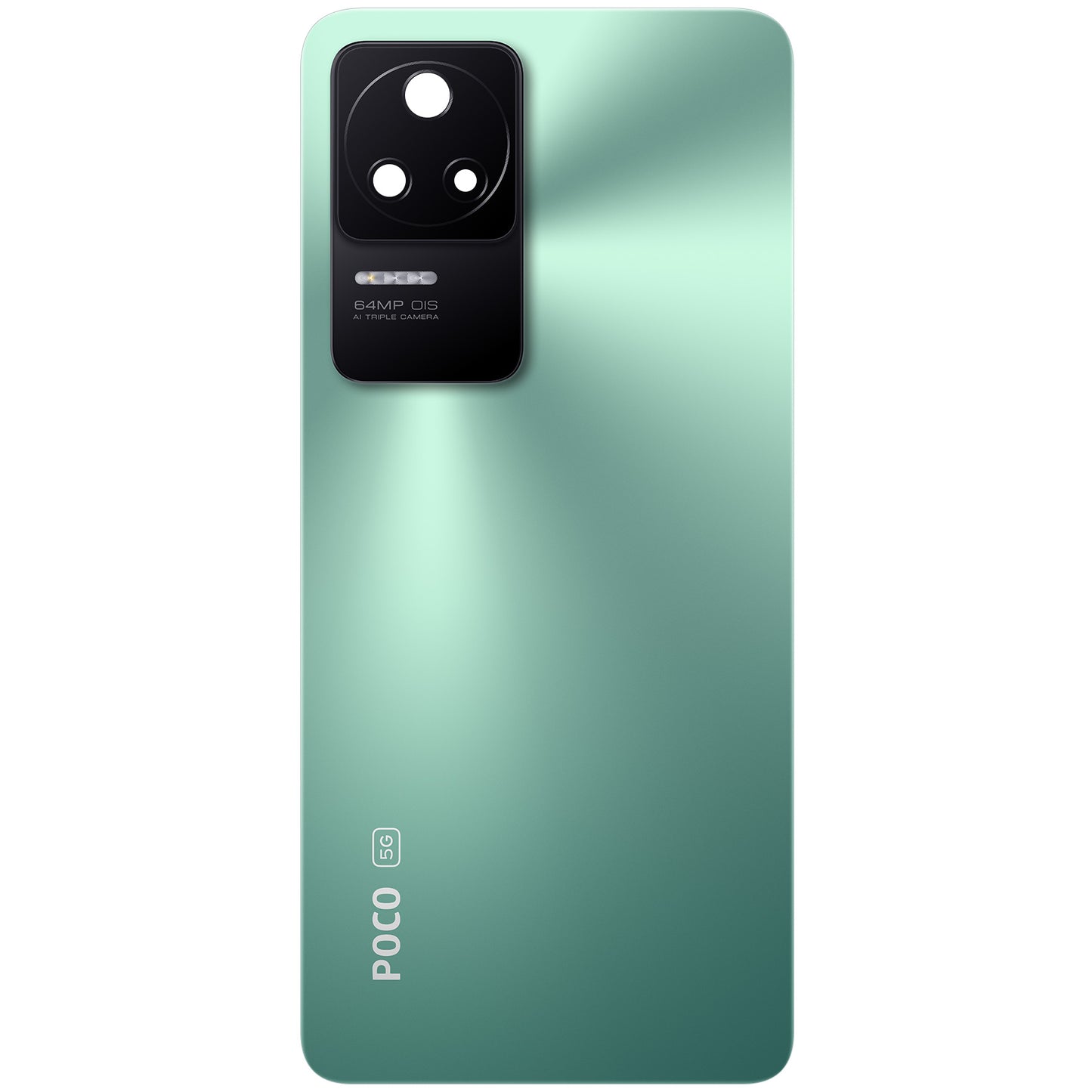 Capa da bateria do Xiaomi Poco F4, verde (verde nebulosa), pacote de manutenção 56000QL1111R00