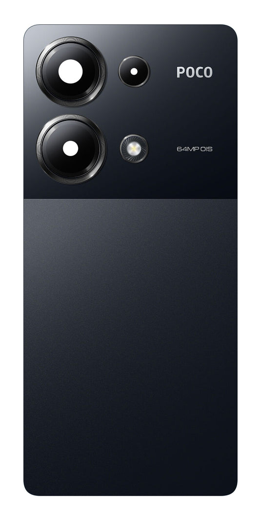 Tampa da Bateria Xiaomi Poco M6 Pro 4G, Preto, Service Pack 5600070N6P00