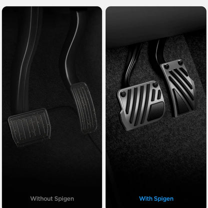 Capas para Pedais de Carro Spigen Line Design TO200P para Tesla Y / 3 ACP11627