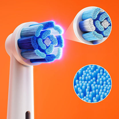 Cabeça de Reposição SDR2 para Escova Elétrica Bitvae R2, Conjunto de 5 unidades, Branco