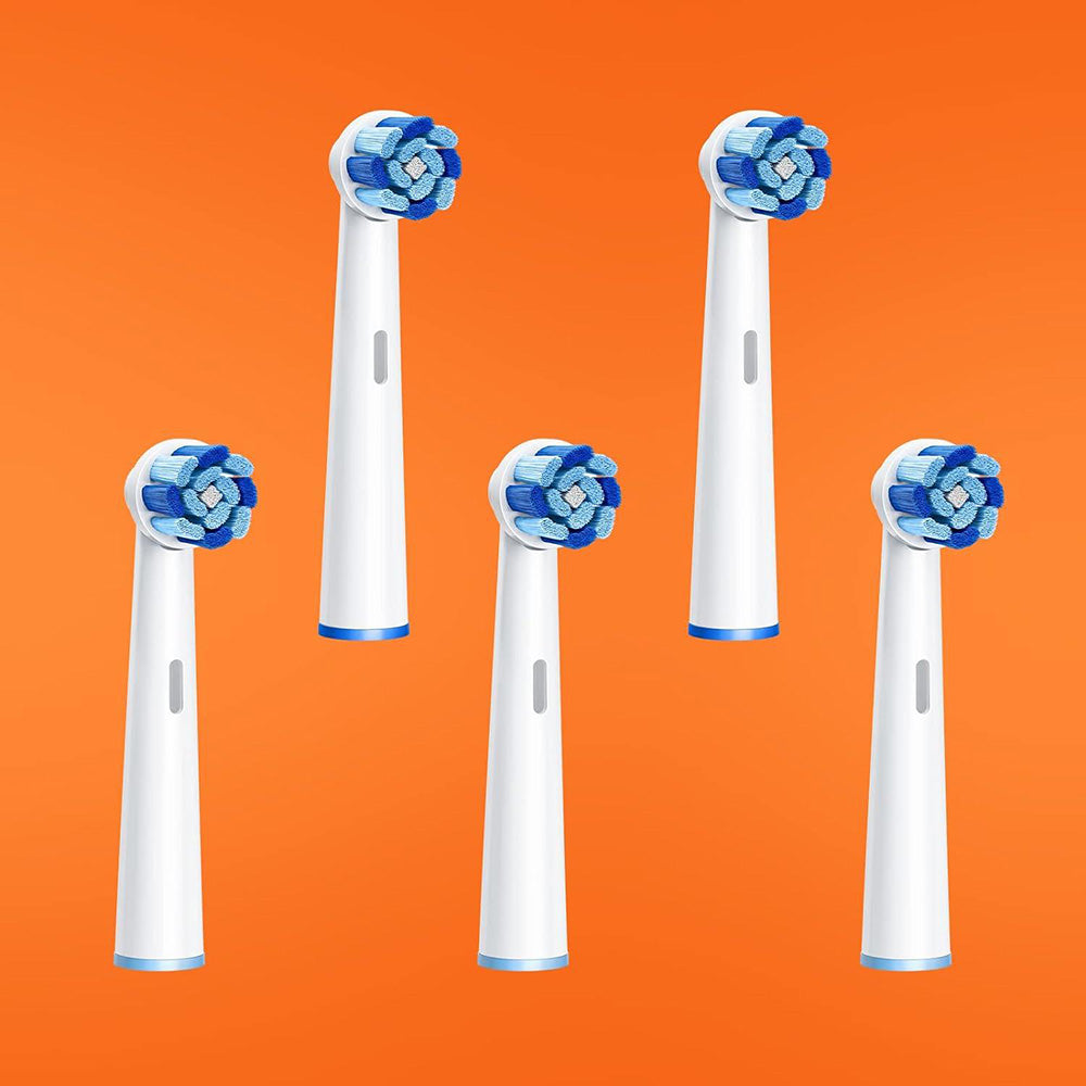 Cabeça de Reposição SDR2 para Escova Elétrica Bitvae R2, Conjunto de 5 unidades, Branco