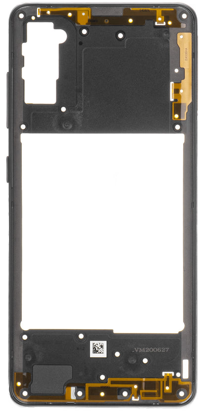 Meia capa para Samsung Galaxy A41 A415, preto