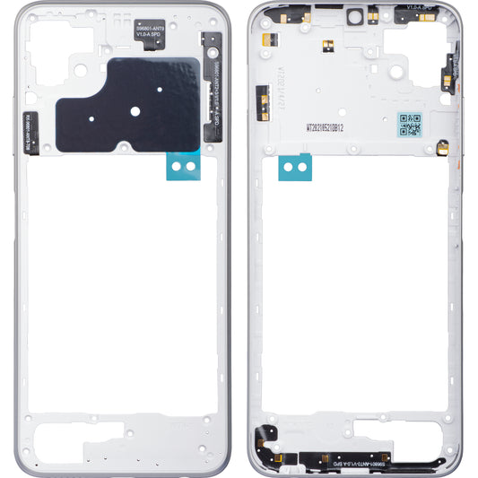 Meia capa Samsung Galaxy A22 5G A226, Branco 