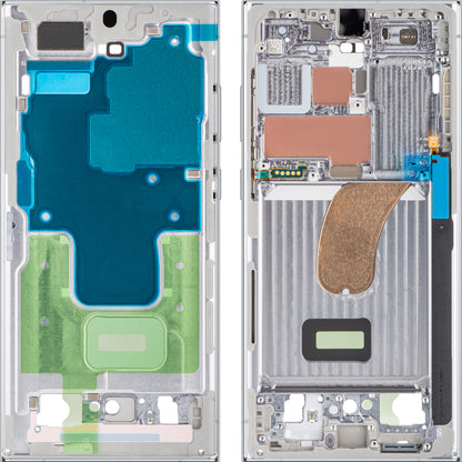 Mijloc Samsung Galaxy S23 Ultra S918, azul celeste, Service Pack GH96-15833G 