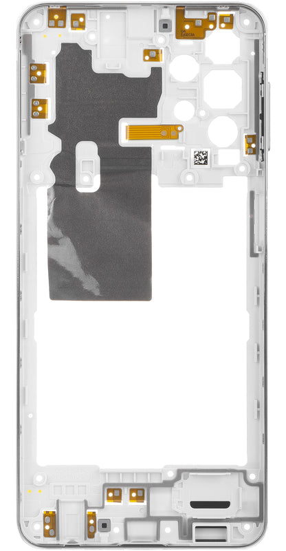 Samsung Galaxy A32 5G A326 Meia-capa para Samsung Galaxy A32 5G A326, prateada