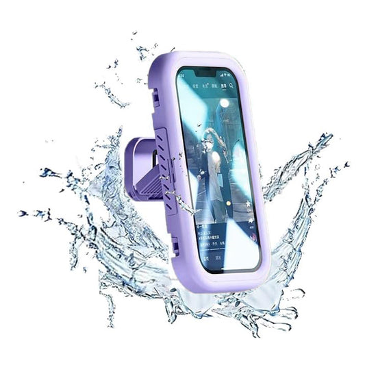 Capa de Parede com Membrana Tátil Techsuit LC-999 para Telefone, à Prova de Água, Roxo