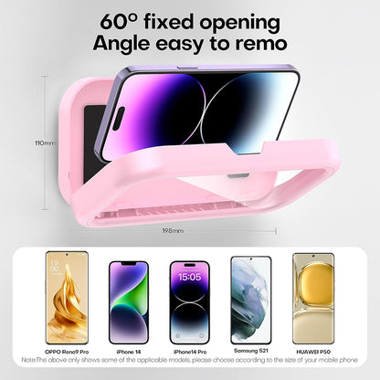 Capa de Parede com Membrana Tátil Techsuit LC-999 para Telefone, à Prova de Água, Rosa