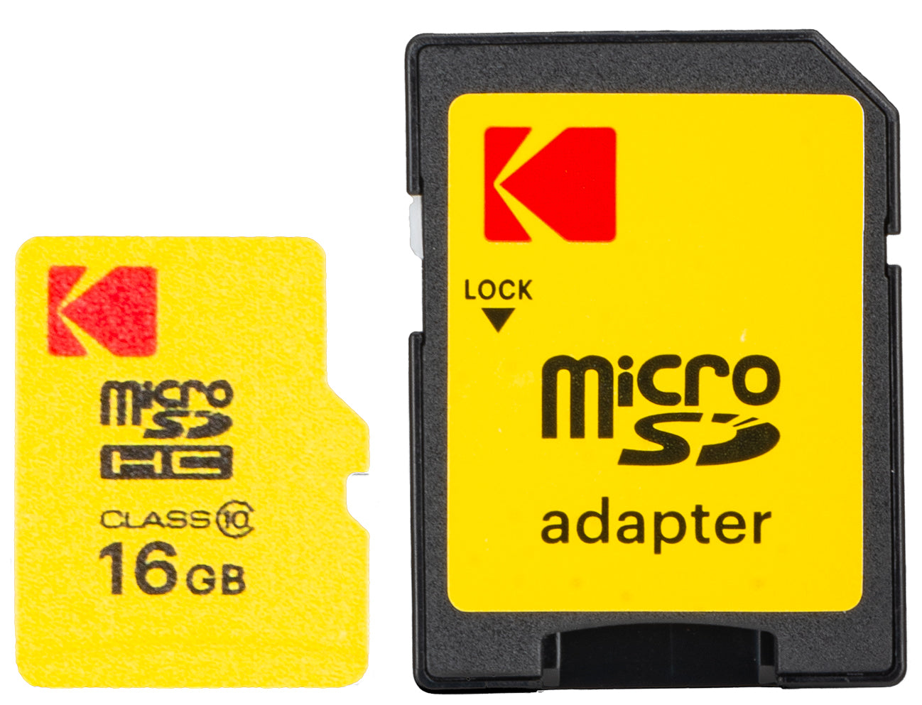 Cartão de Memória microSDHC Kodak Extra Performance, 16Gb, Classe 10, Com Adaptador EKMSDM16GHC10CJ