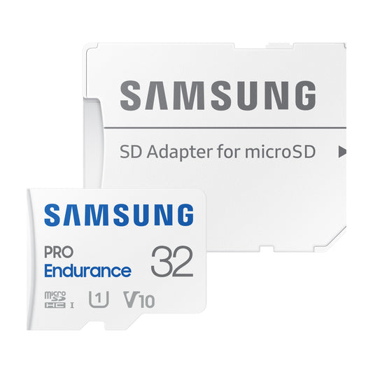Cartão de Memória microSDHC Samsung PRO Endurance, 32Gb, Classe 10 / UHS-1 U1, Com Adaptador MB-MJ32KA/EU