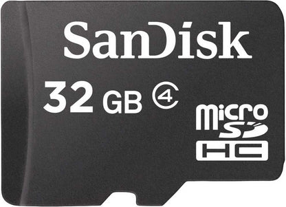 Cartão de Memória SanDisk microSDHC, 32Gb, Classe 4 SDSDQM-032G-B35 