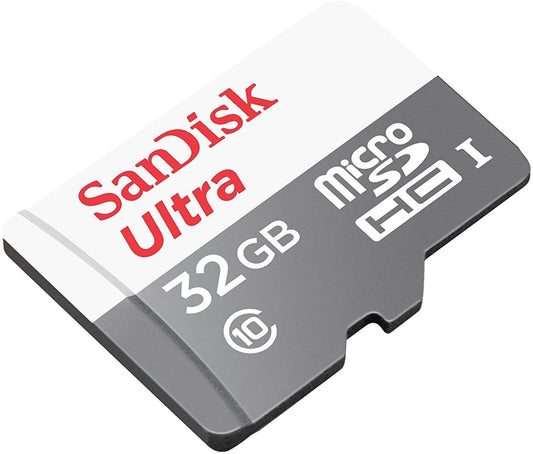 Cartão de Memória microSDHC SanDisk Ultra, 32Gb, Classe 10 SDSQUNR-032G-GN3MN