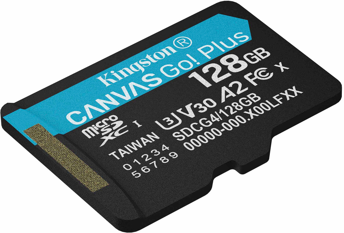 Cartão de Memória microSDXC Kingston Canvas Go Plus Android A2, 128Gb, Classe 10 / UHS-1 U3 SDCG4/128GBSP