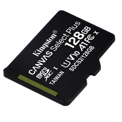 Cartão de Memória microSDXC Kingston Canvas Select Plus, 128Gb, Classe 10 / UHS-1 U1 SDCS2/128GBSP