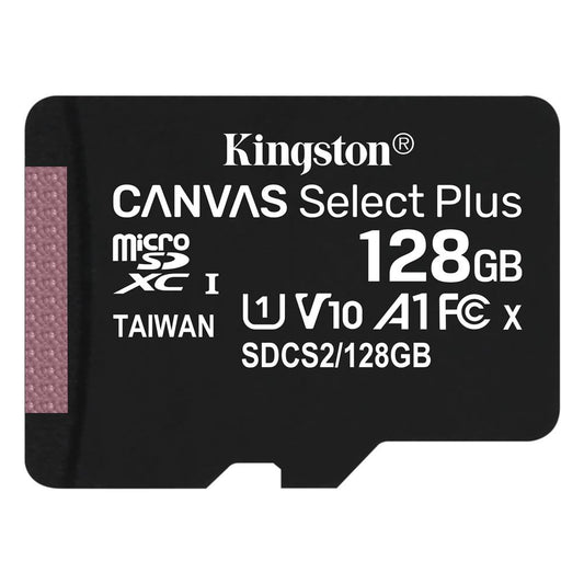 Cartão de Memória microSDXC Kingston Canvas Select Plus, 128Gb, Classe 10 / UHS-1 U1 SDCS2/128GBSP