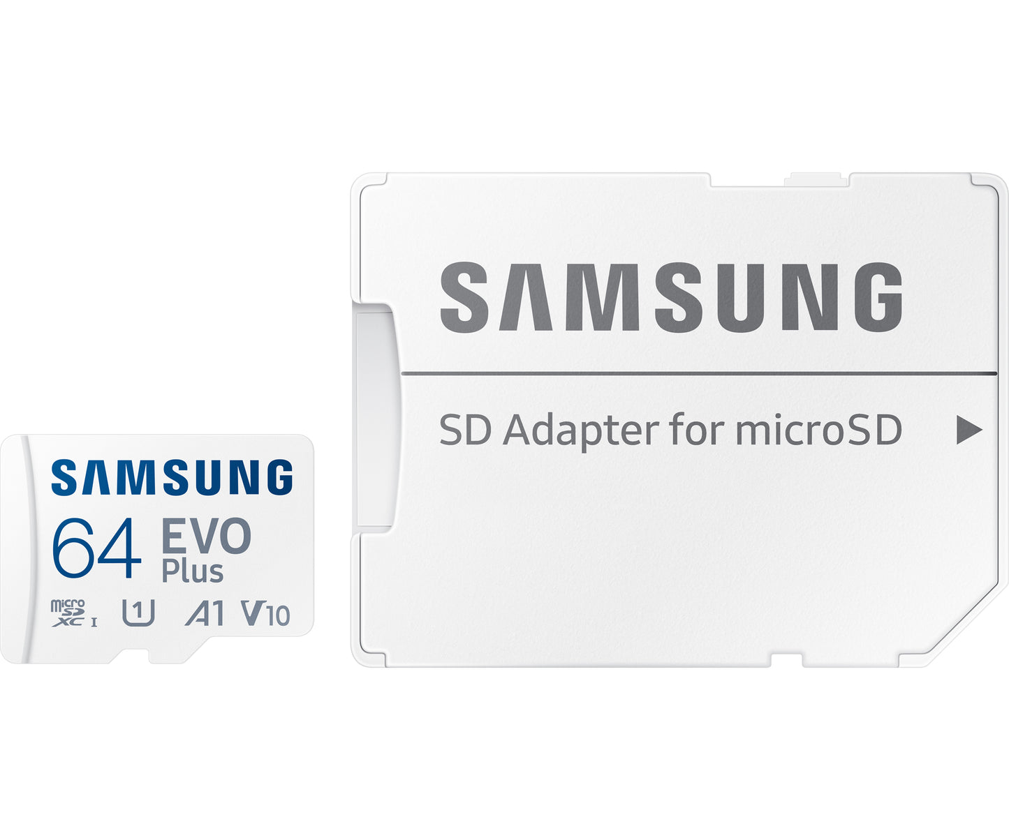 Cartão de memória microSDXC Samsung Evo Plus, 64Gb, Classe 10 / UHS-1 U1, com adaptador MB-MC64KA/EU MB-MC64KA/EU