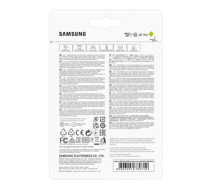 Cartão de Memória microSDXC Samsung PRO Plus, 128Gb, Classe 10 / UHS-1 U3, com Leitor de Cartão MB-MD128SB/WW