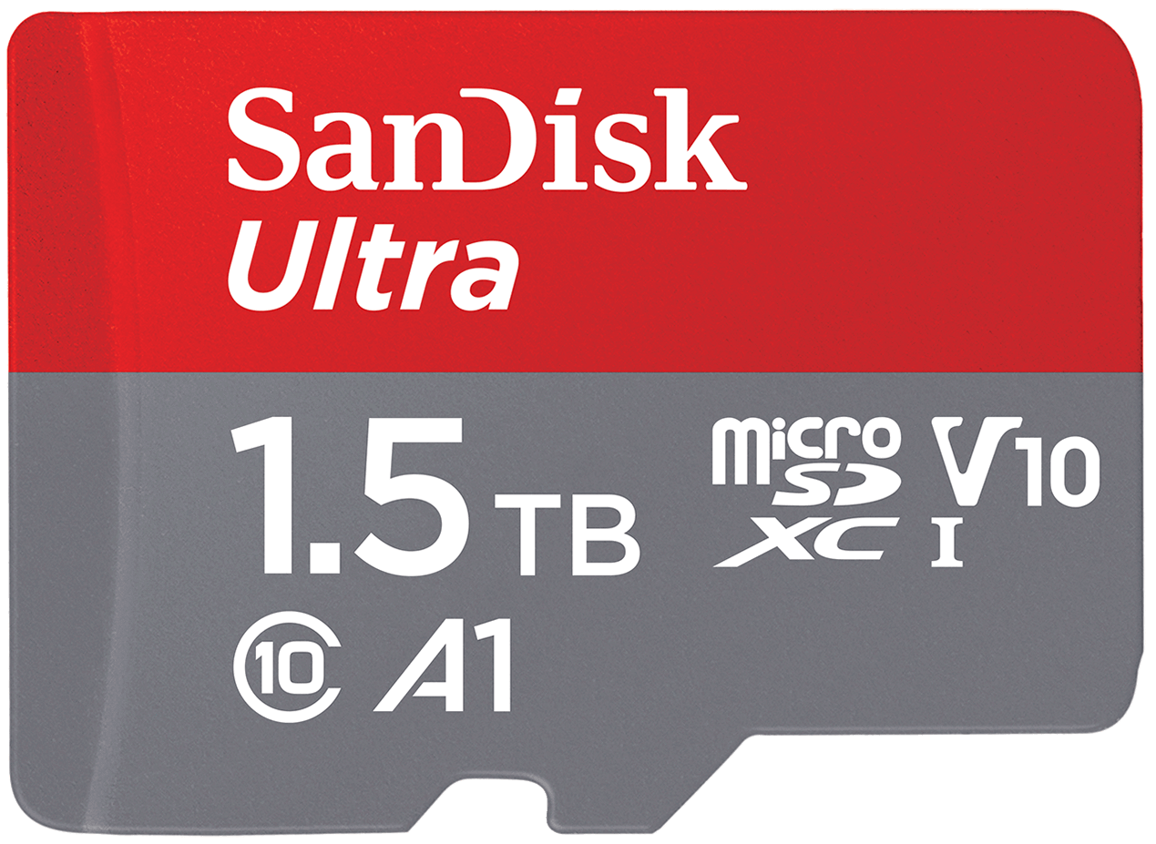 Cartão de Memória microSDXC SanDisk Ultra Android A1, 1.5TB, Classe 10 / UHS-1 U1 SDSQUAC-1T50-GN6MN