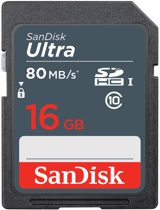 Cartão de Memória SDHC SanDisk Ultra, 16Gb, Classe 10 SDSDUNS-016G-GN3IN