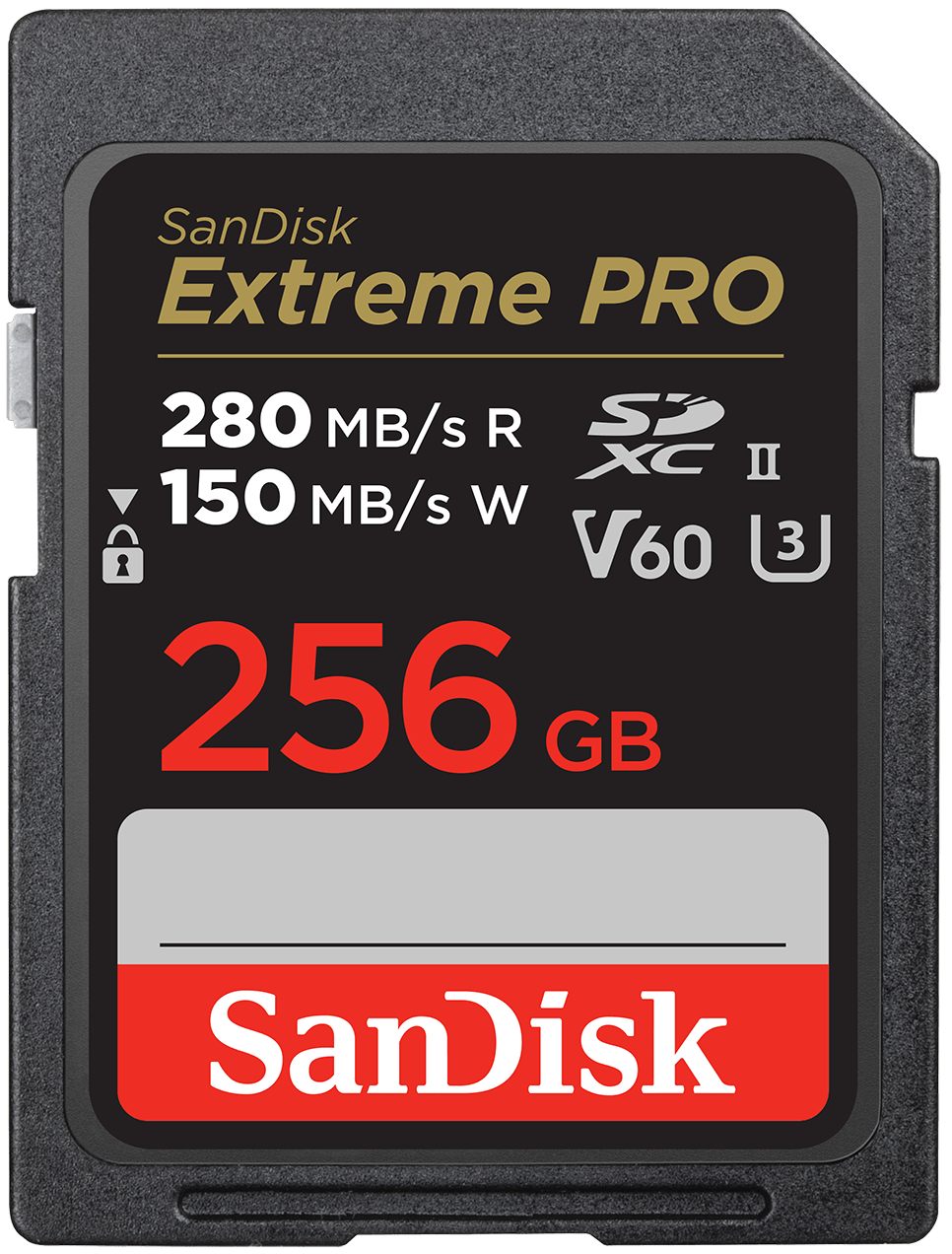 Cartão de Memória SDXC SanDisk Extreme Pro, 256Gb, Classe 10 / UHS-2 U3 SDSDXEP-256G-GN4IN