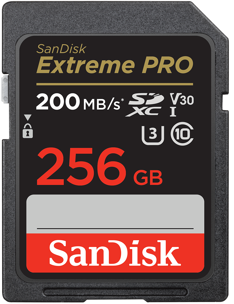 Cartão de Memória SDXC SanDisk Extreme Pro, 256Gb, Classe 10 / UHS-1 U3 SDSDXXD-256G-GN4IN