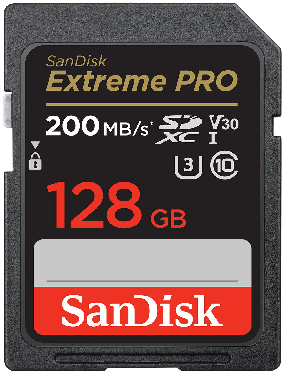 Cartão de Memória SDXC SanDisk Extreme Pro, 128Gb, Classe 10 / UHS-1 U3 SDSDXXD-128G-GN4IN