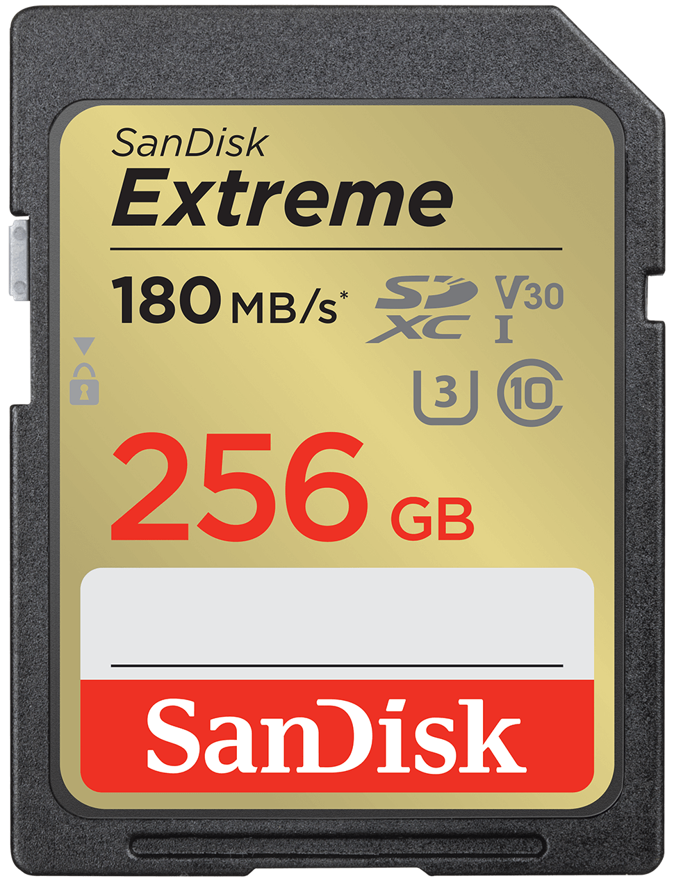 Cartão de Memória SDXC SanDisk Extreme, 256Gb, Classe 10 / UHS-1 U3 SDSDXVV-256G-GNCIN
