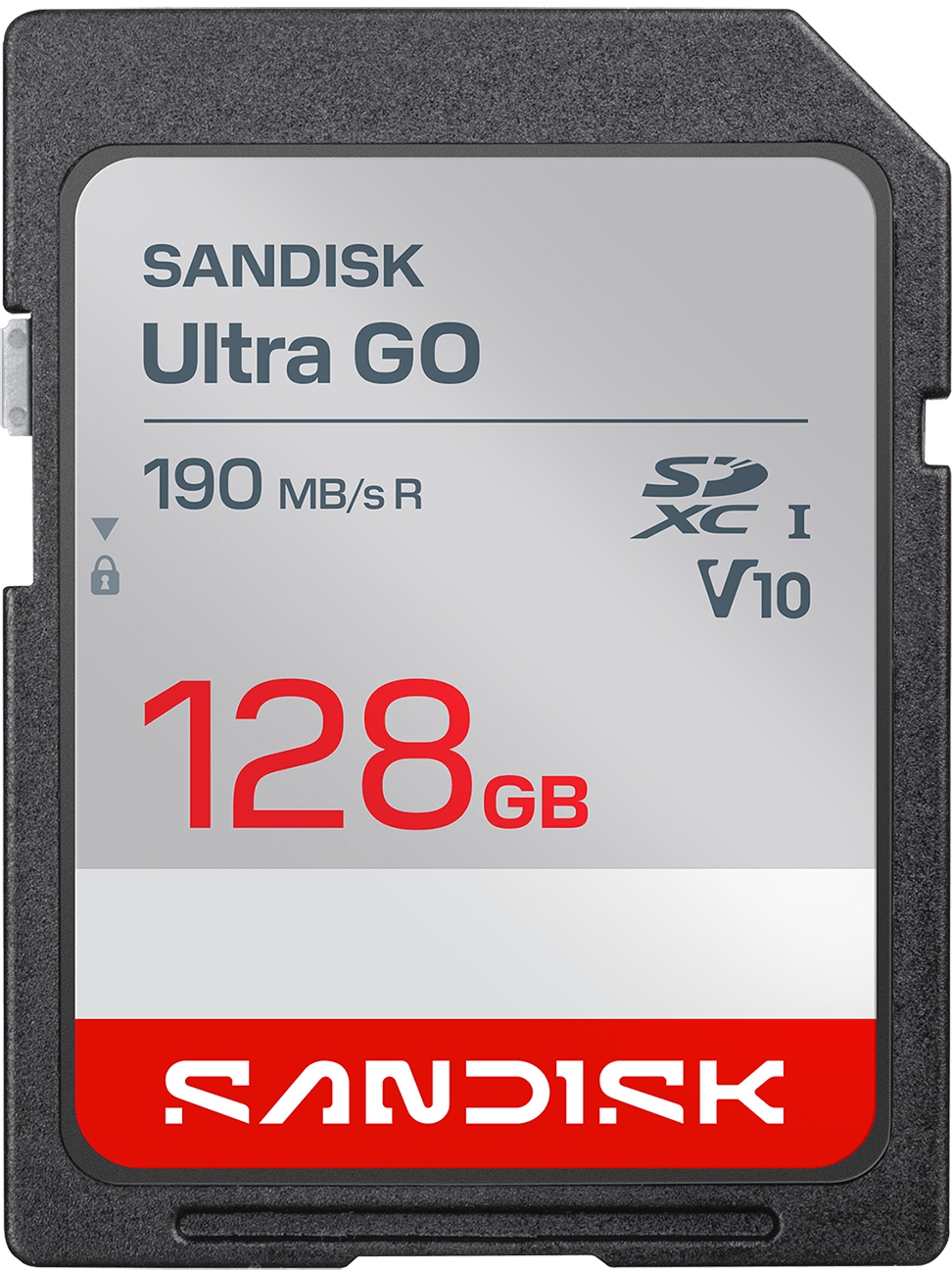 Cartão de memória SDXC SanDisk Ultra GO, 128 GB, Classe 10 / UHS-1 U1 SDSDUGN-128G-GN6IN