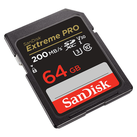 Cartão de Memória SDXC SanDisk Extreme Pro, 64Gb, Classe 10 / UHS-1 U3 SDSDXXU-064G-GN4IN