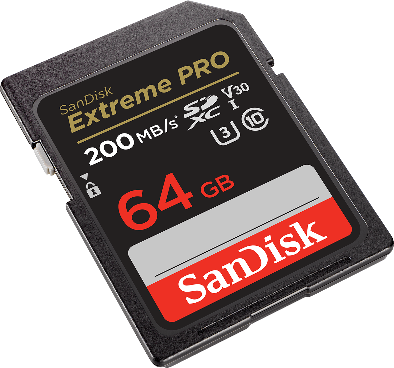 Cartão de Memória SDXC SanDisk Extreme Pro, 64Gb, Classe 10 / UHS-1 U3 SDSDXXU-064G-GN4IN