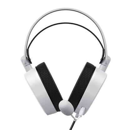 Auscultadores Gaming 3.5mm HAVIT H2038U, RGB, 2.1m, Brancos