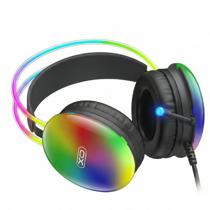 Auriculares Gaming 3.5mm XO Design GE11, RGB, Pretos
