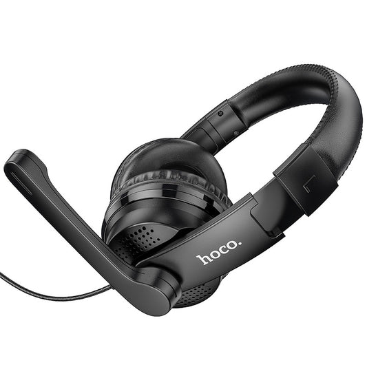 Auriculares Gaming 3.5mm HOCO W103, Pretos
