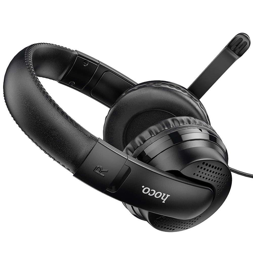 Auriculares Gaming 3.5mm HOCO W103, Pretos
