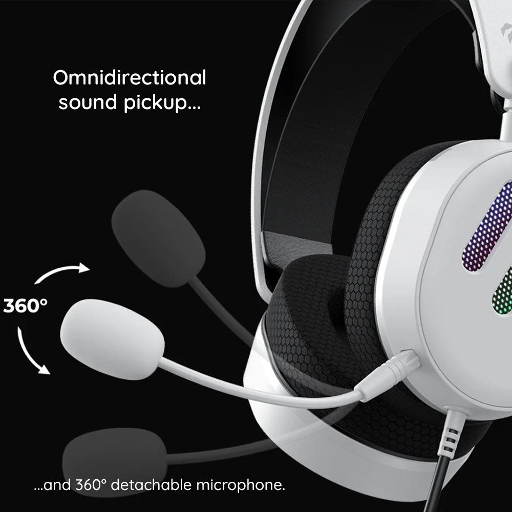 Auscultadores Gaming USB HAVIT H2038U, 2m, Pretos