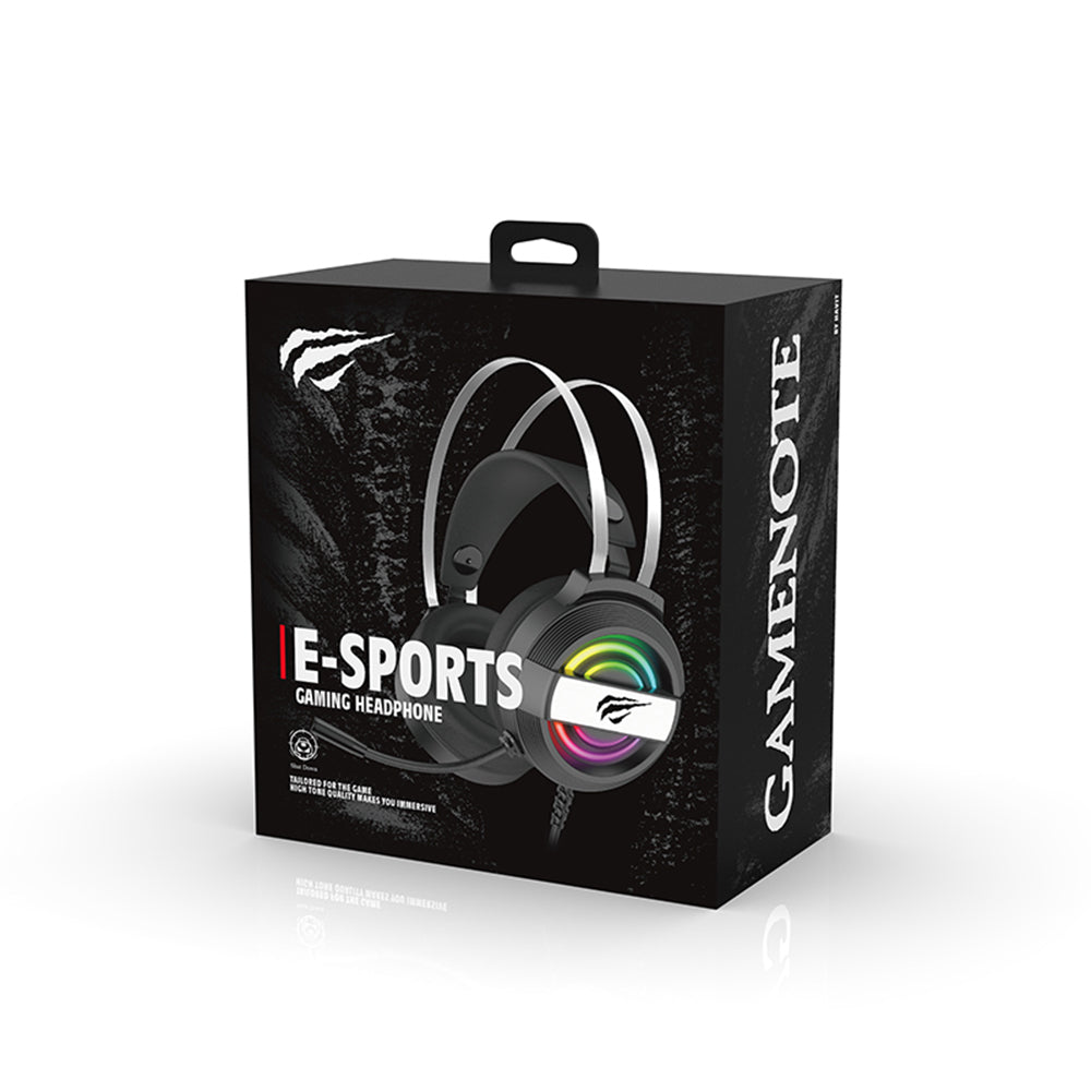 Headphones Gaming USB HAVIT H2230U, 1.8m, Brancas